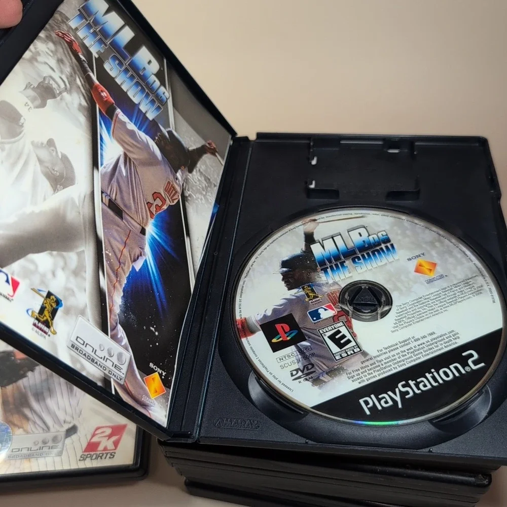 Playstation 2 Lot 9 Sports Games NHL, NBA, MLB, NCAA, PGA, 2003, 2004, 2006 2k8